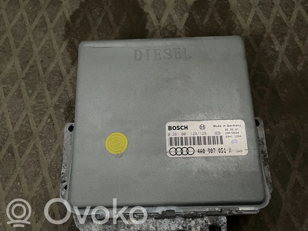 Engine control unit/module   4A0907051X,0281001128