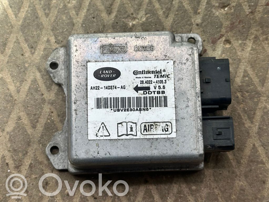 Land Rover Range Rover Sport L320 Airbag control unit/module 