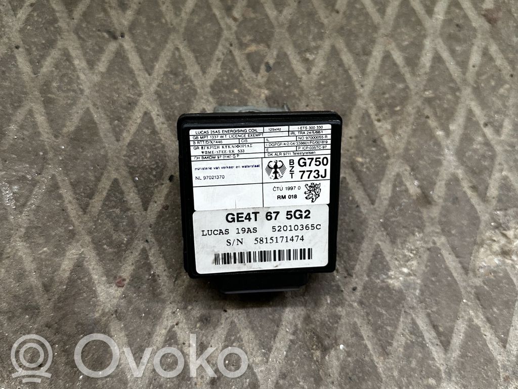 Mazda 626 Unitate/modul comandă imobilizator 