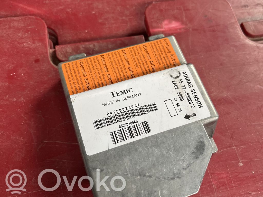 BMW 5 E39 Turvatyynyn ohjainlaite/moduuli 