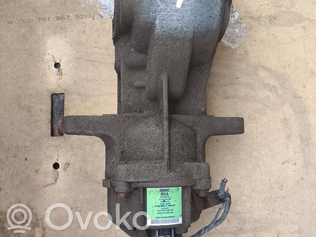 Hyundai Santa Fe Tylny mechanizm różnicowy 