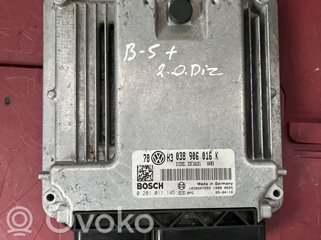 Volkswagen PASSAT B5.5 Engine control unit/module 