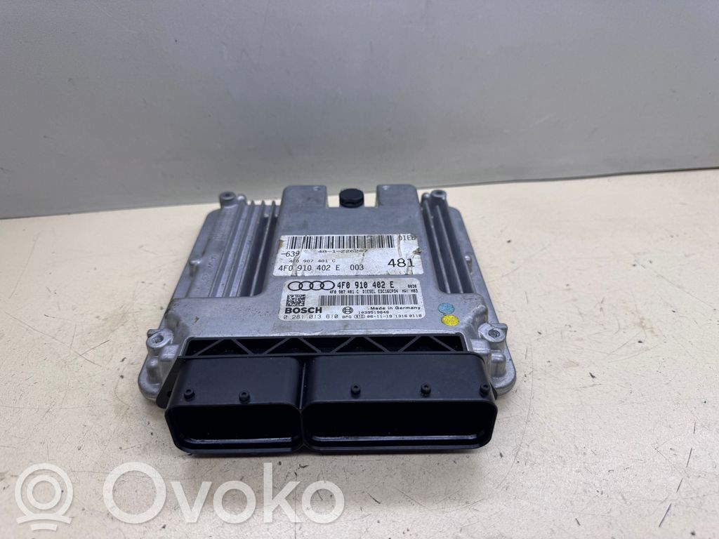 Audi A6 S6 C6 4F Unidad de control/módulo del motor 