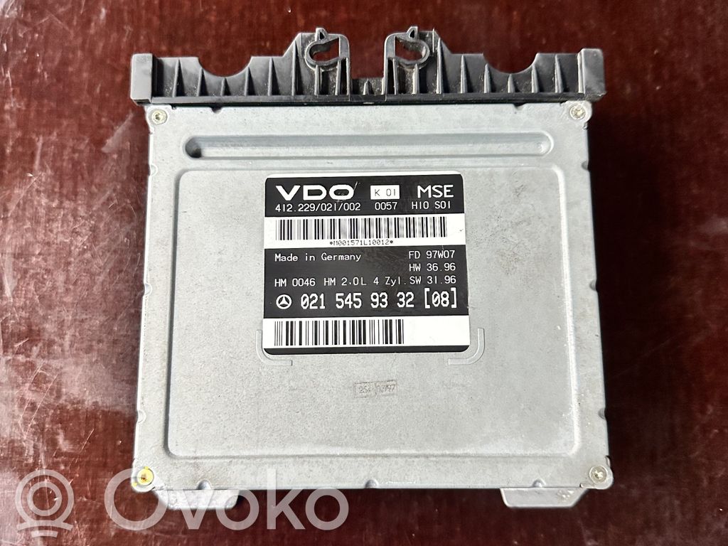 Mercedes-Benz E W210 Engine control unit/module 