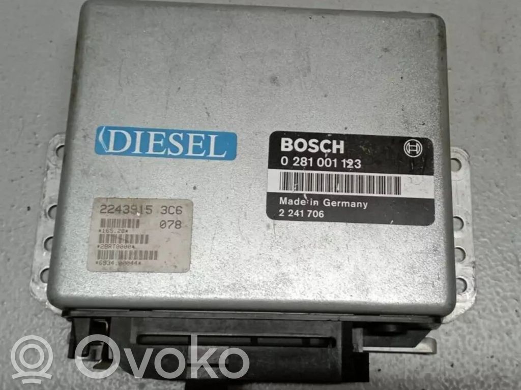 BMW 3 E30 Engine control unit/module 