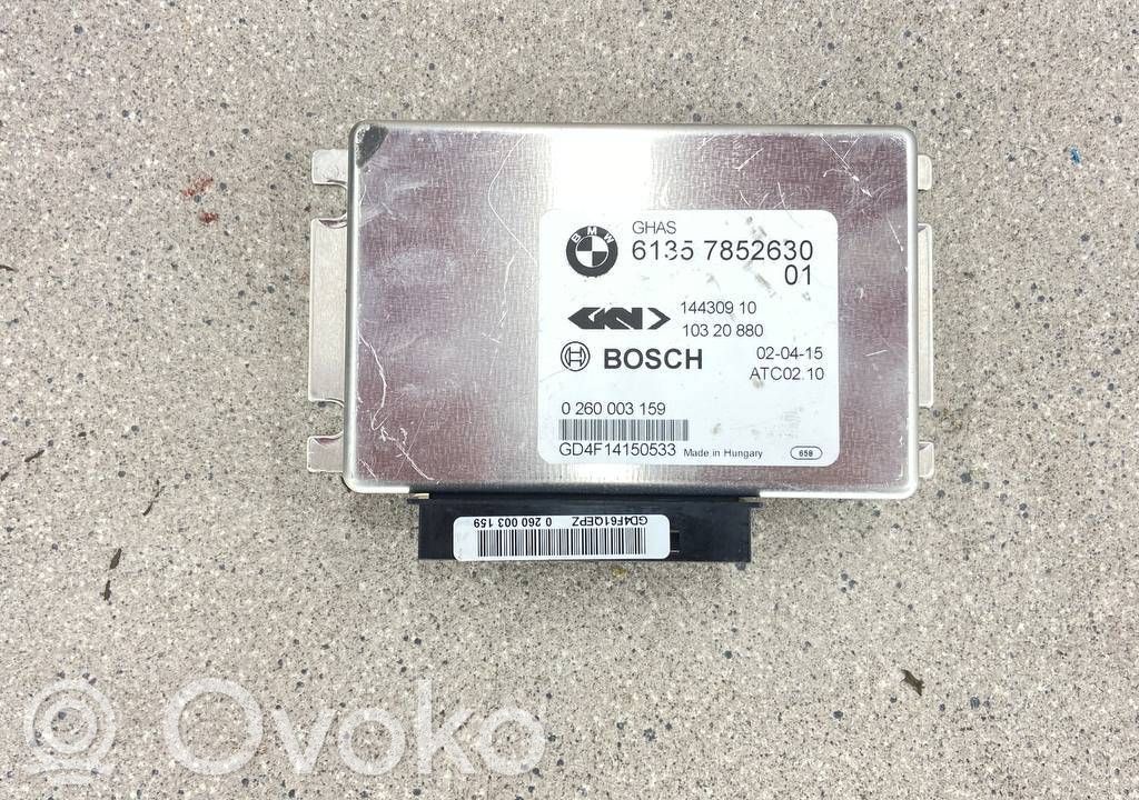 BMW M6 Other control units/modules 