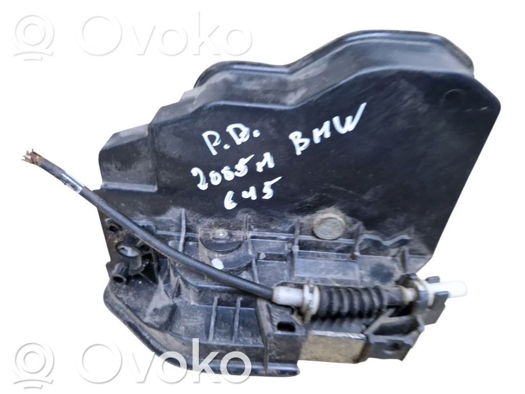 BMW 6 E63 E64 Priekšpusē slēdzene 