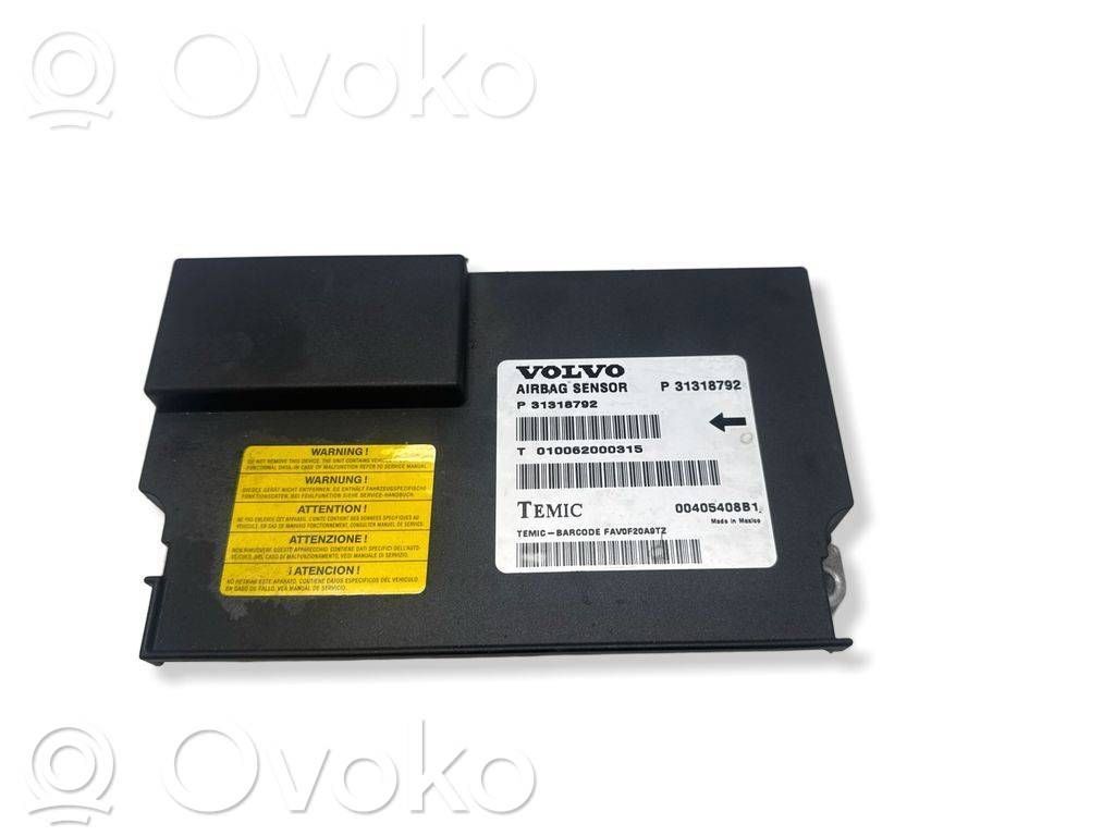 Sterownik / Moduł Airbag   31318792,00405408B1,010062000315