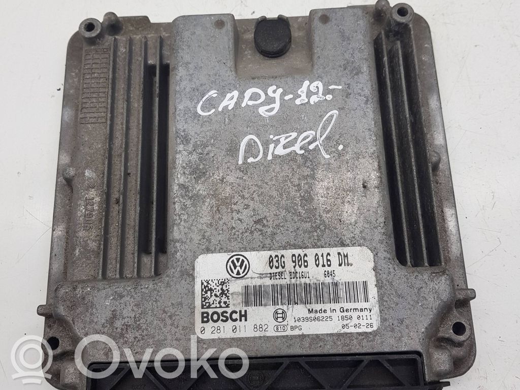 Volkswagen Caddy Engine control unit/module 