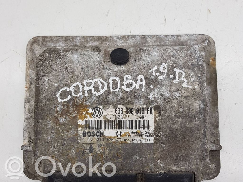 Seat Cordoba (6K) Engine control unit/module 
