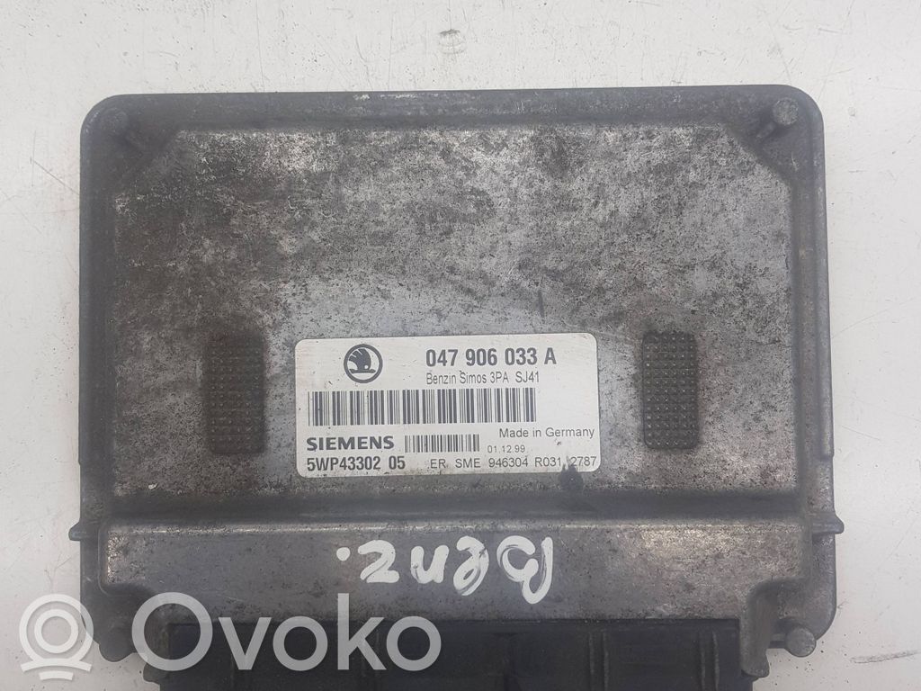Skoda Fabia Mk1 (6Y) Engine control unit/module 