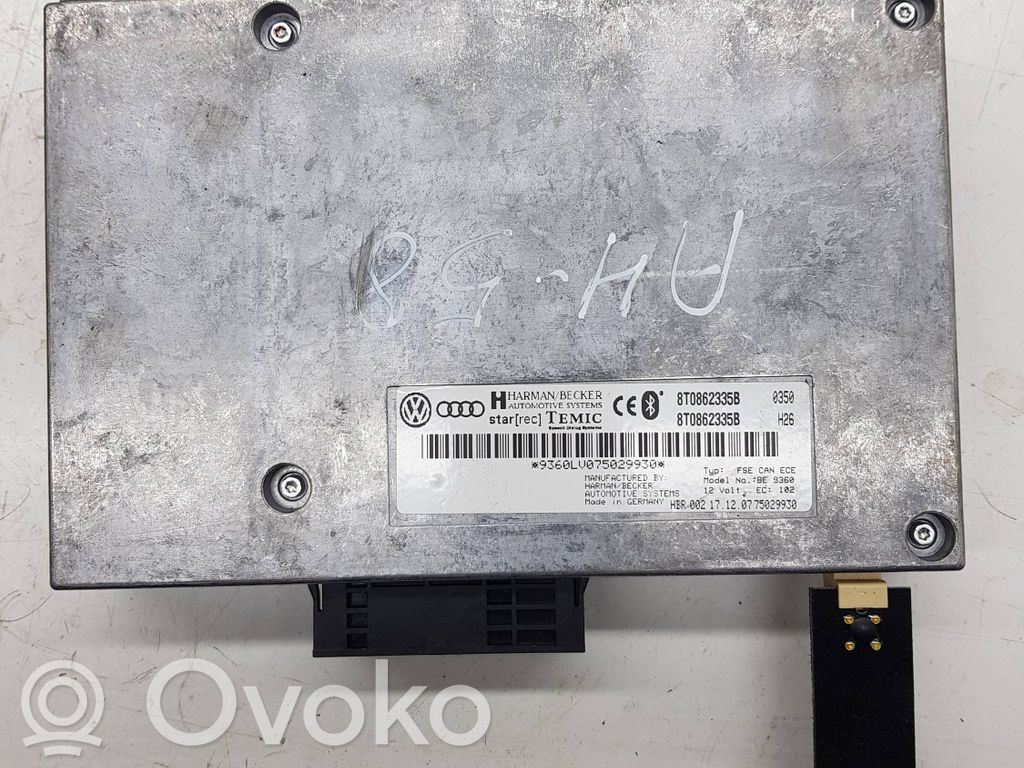Audi A4 S4 B8 8K Bluetooth control unit module 