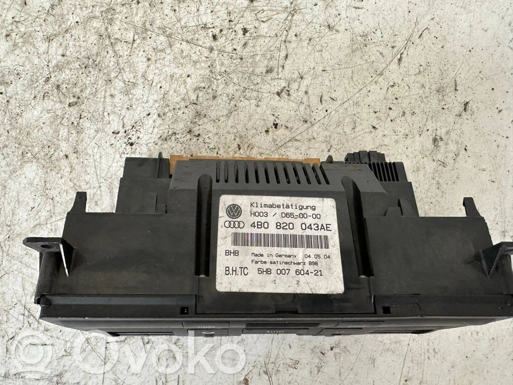 Audi A6 Allroad C5 Climate control unit 