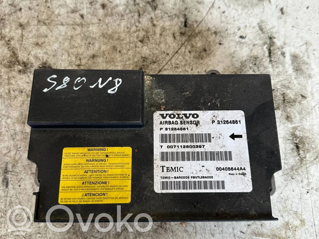 Volvo S80 Airbag control unit/module 