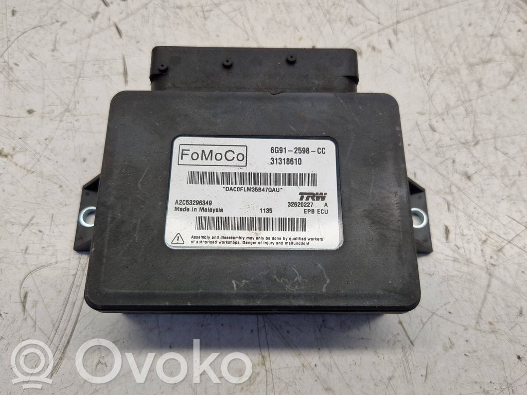 Volvo XC60 Hand brake control module 