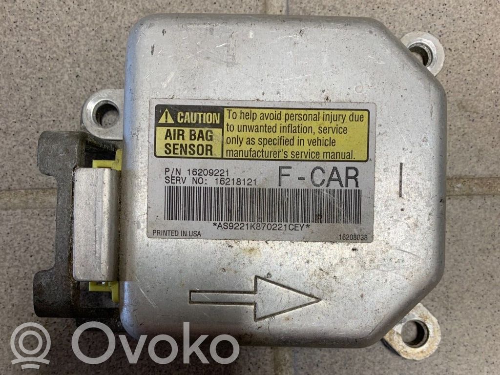 Chevrolet Camaro Airbag control unit/module 
