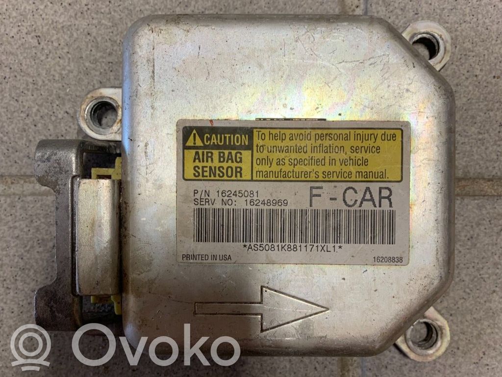 Airbag control unit/module   16245081