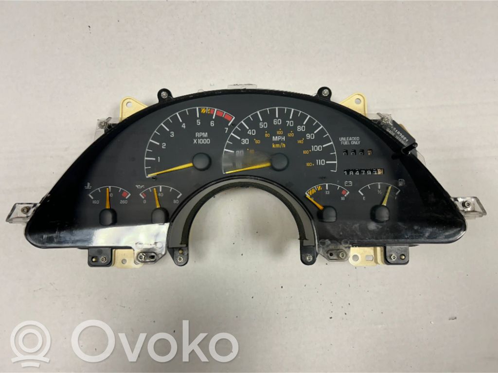 Speedometer (instrument cluster)   16136034,16183661,16183641,16180212