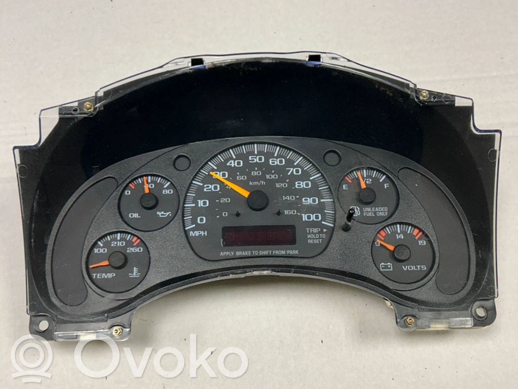 Chevrolet Astro Nopeusmittari (mittaristo) 