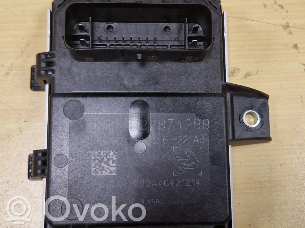 Unité de commande / module de pompe à carburant   22874299