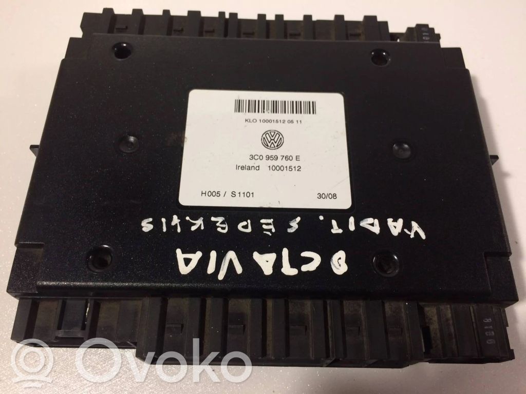 Skoda Octavia Mk2 (1Z) Seat control module 