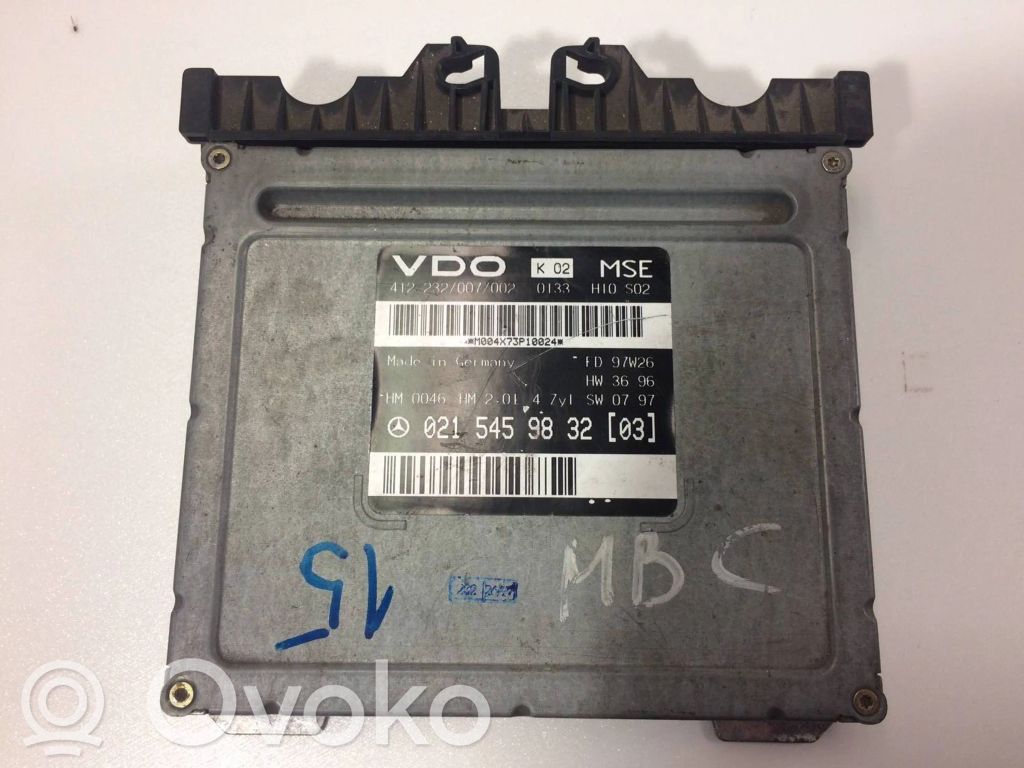 Mercedes-Benz C W202 Engine control unit/module 