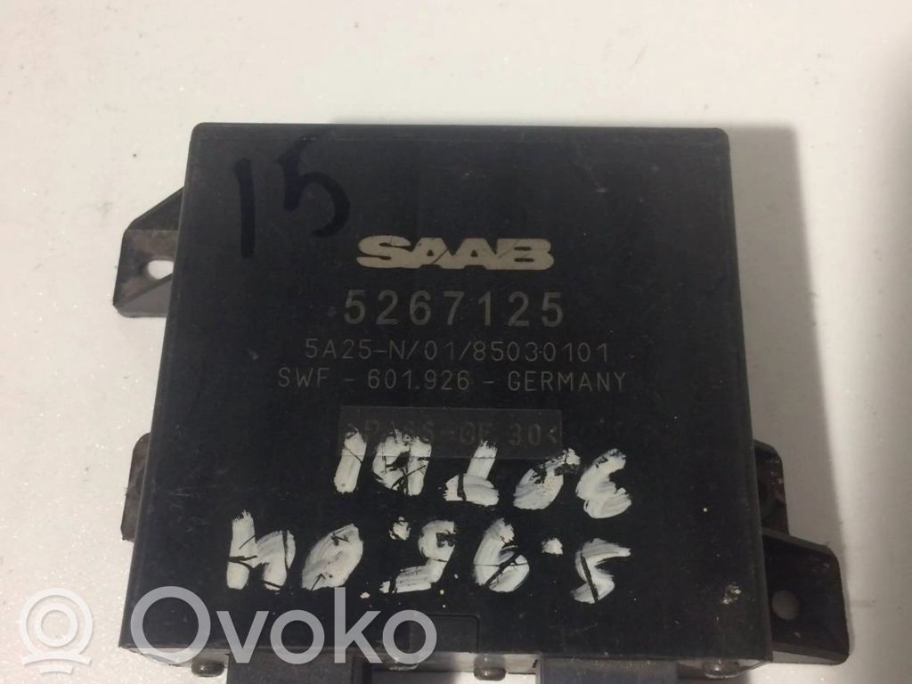 Saab 9-5 Parking PDC control unit/module 