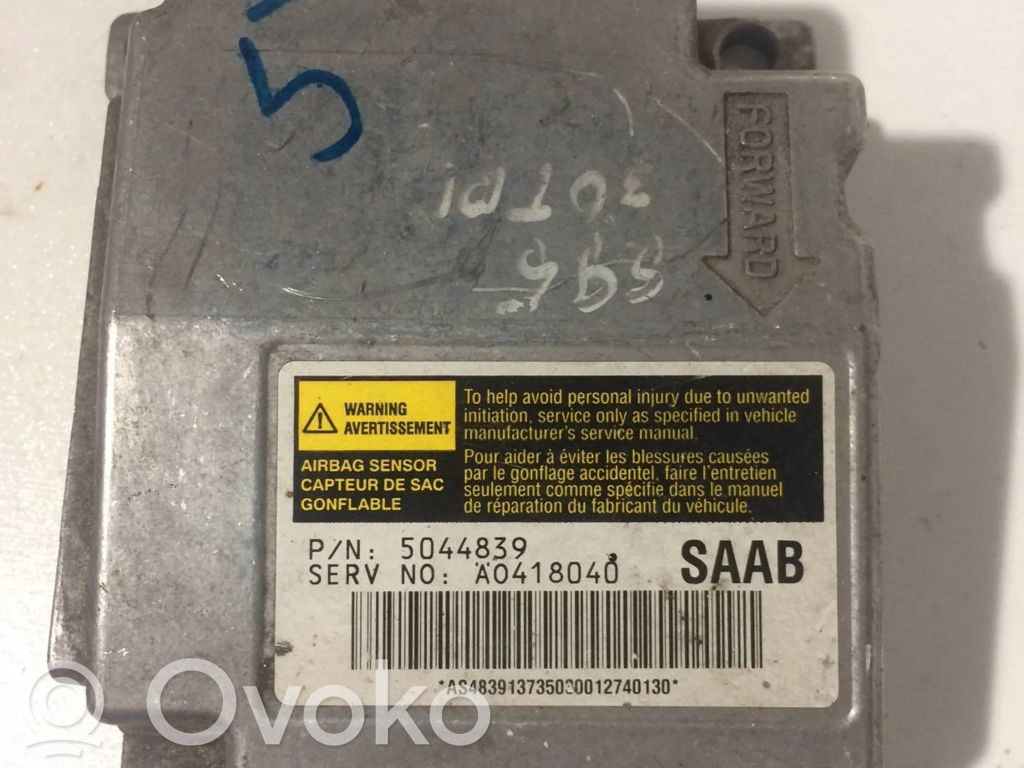 Airbag control unit/module   A0418040,5044839