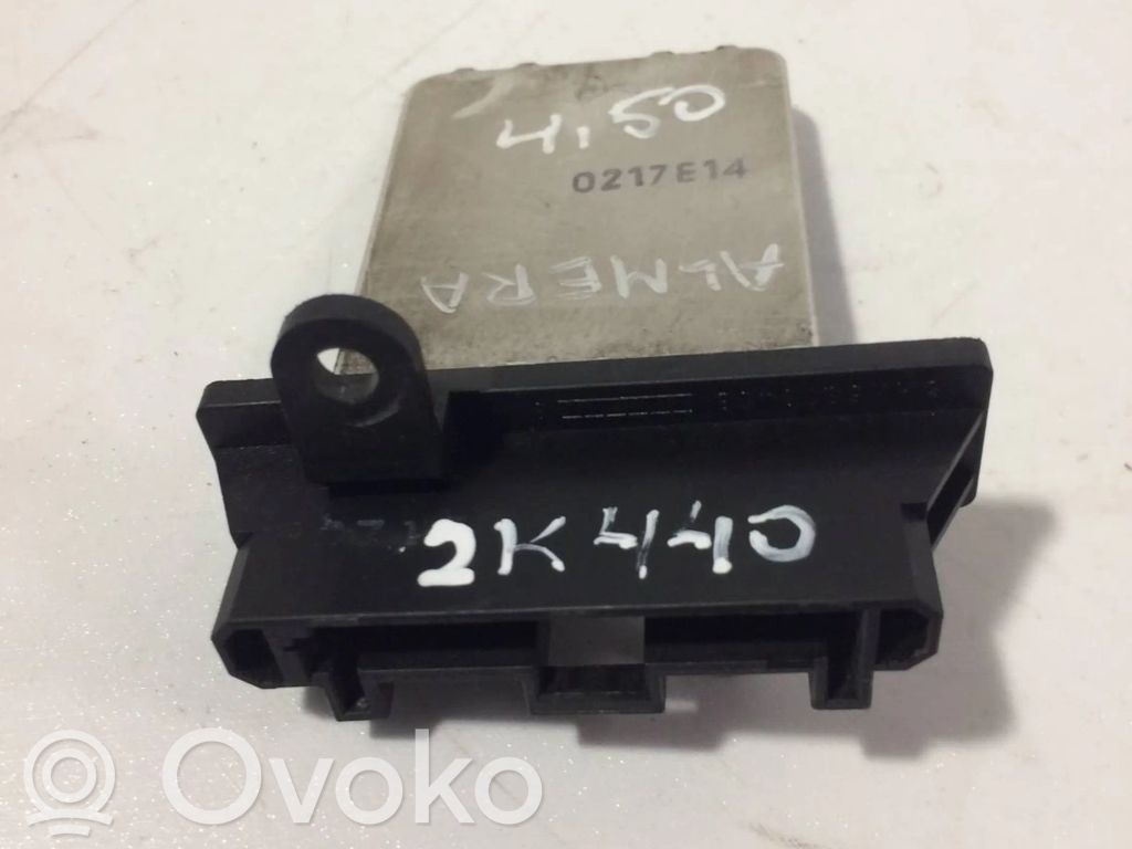 Nissan Almera N16 Rezystor / Opornik dmuchawy nawiewu 