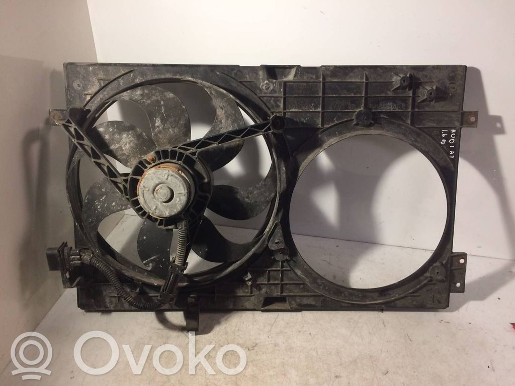 Audi A3 S3 8L Elektrinis radiatorių ventiliatorius 