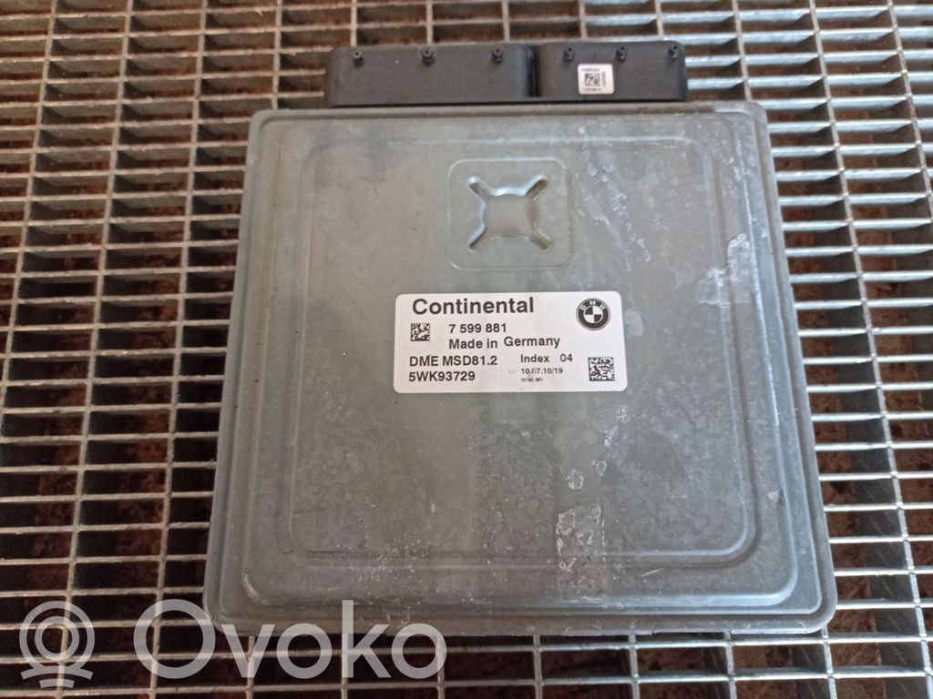 BMW 3 E90 E91 Module de commande suspension pneumatique arrière 