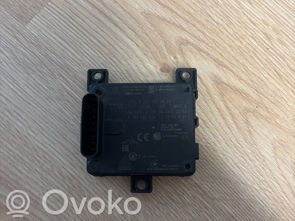 Mercedes-Benz E W213 Sensor de radar Distronic 