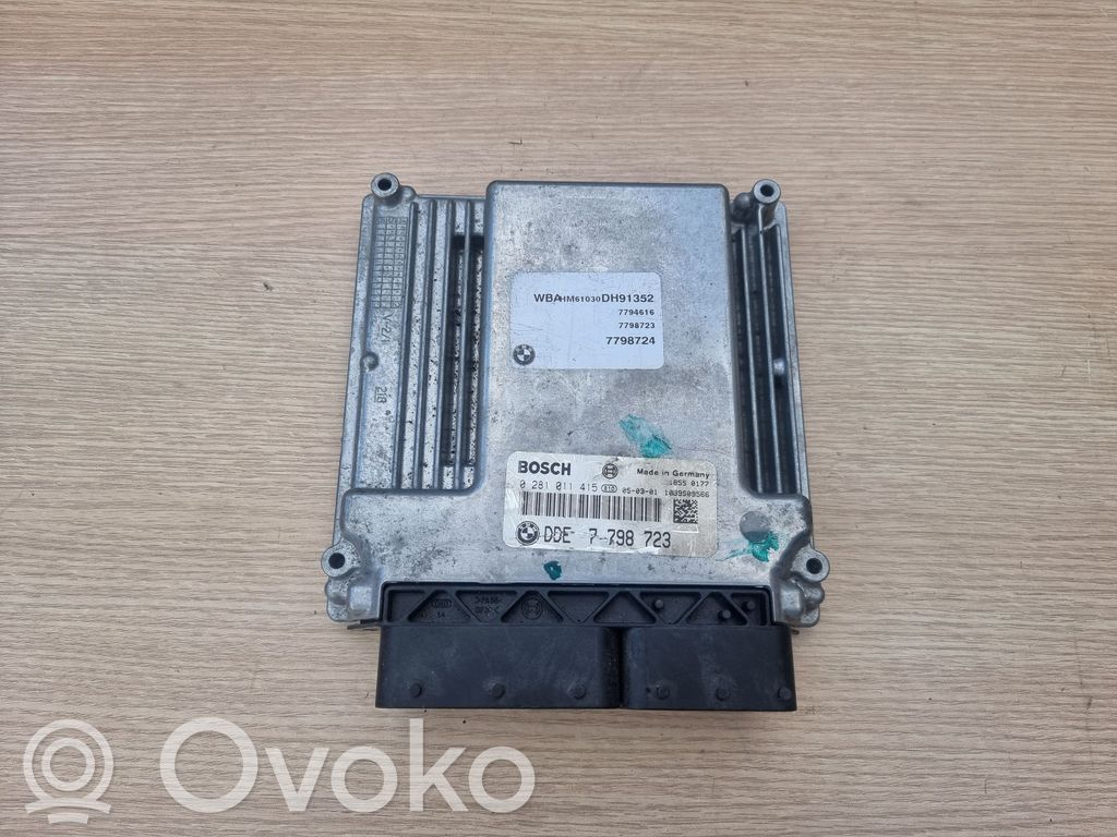 BMW 7 E65 E66 Engine control unit/module 