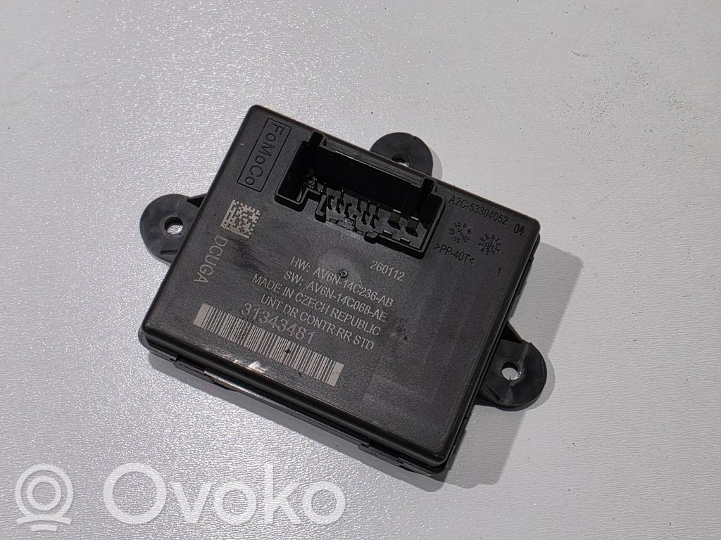Unité de commande module de porte   31343481