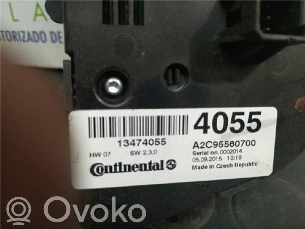 Opel Mokka Air conditioning (A/C) switch 