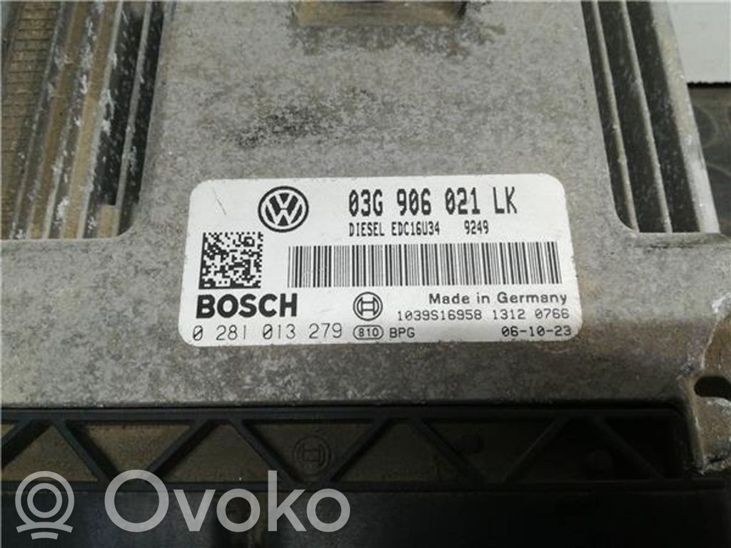 Seat Leon (1P) Engine control unit/module ECU 