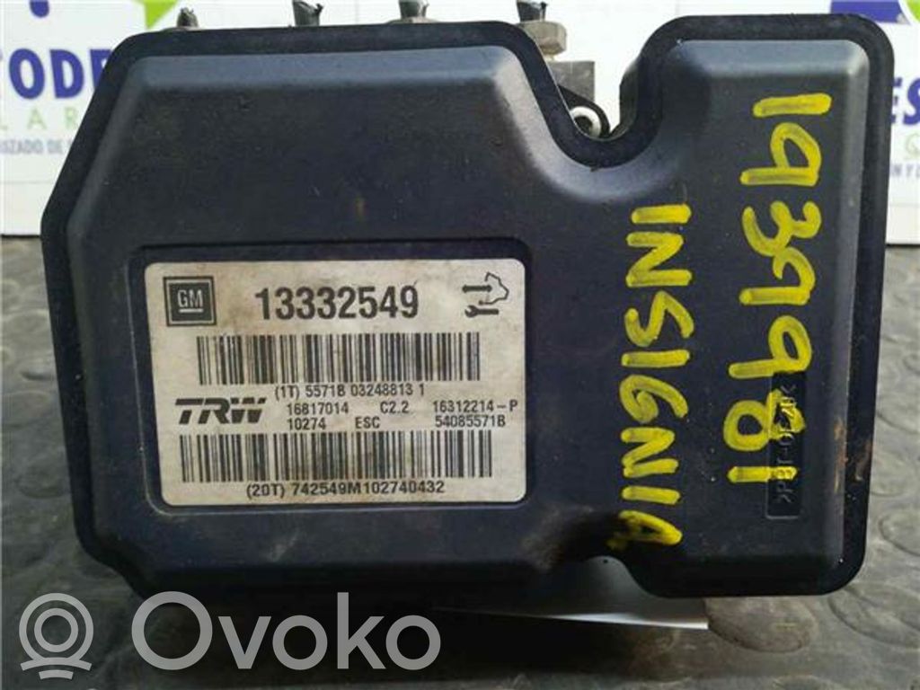 ABS control unit/module   13332549