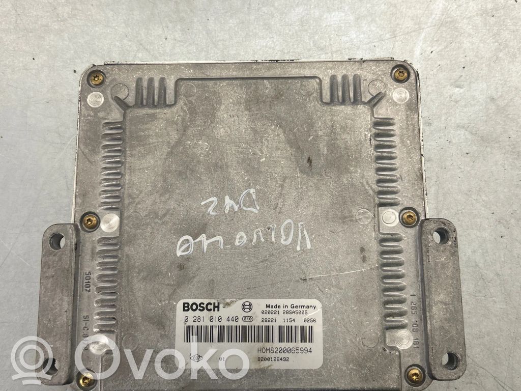 Volvo S40, V40 Engine control unit/module 