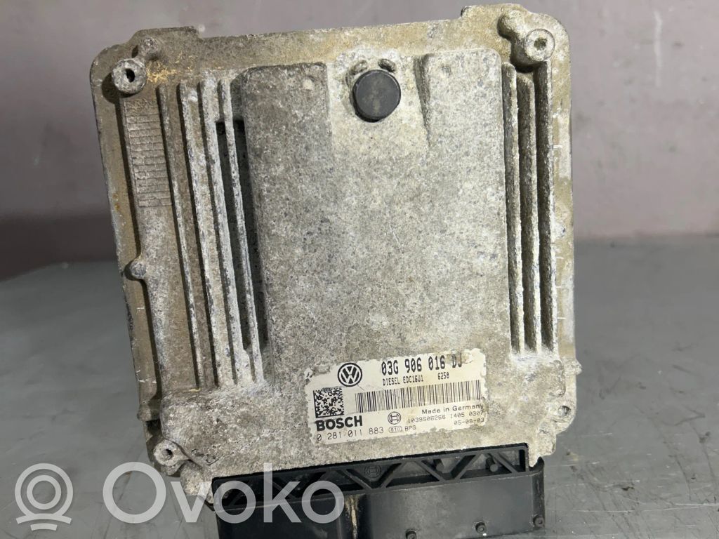 Skoda Octavia Mk2 (1Z) Sterownik / Moduł ECU 