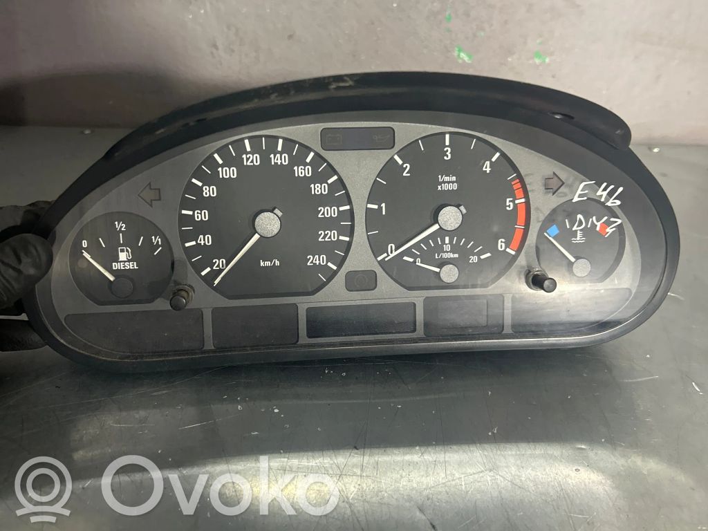 BMW 3 E46 Speedometer (instrument cluster) 