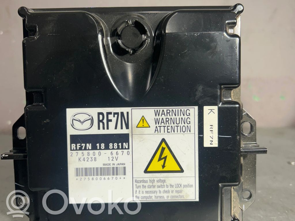 Engine control unit/module   RF7N18881N,7580066700,K4238