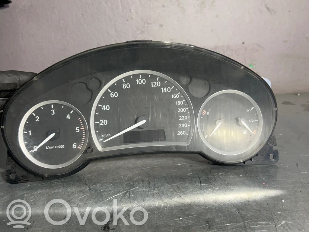 Saab 9-3 Ver1 Speedometer (instrument cluster) 