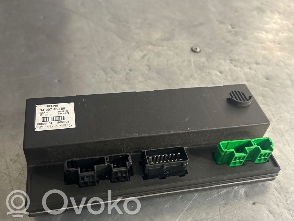 Peugeot 807 Other control units/modules 