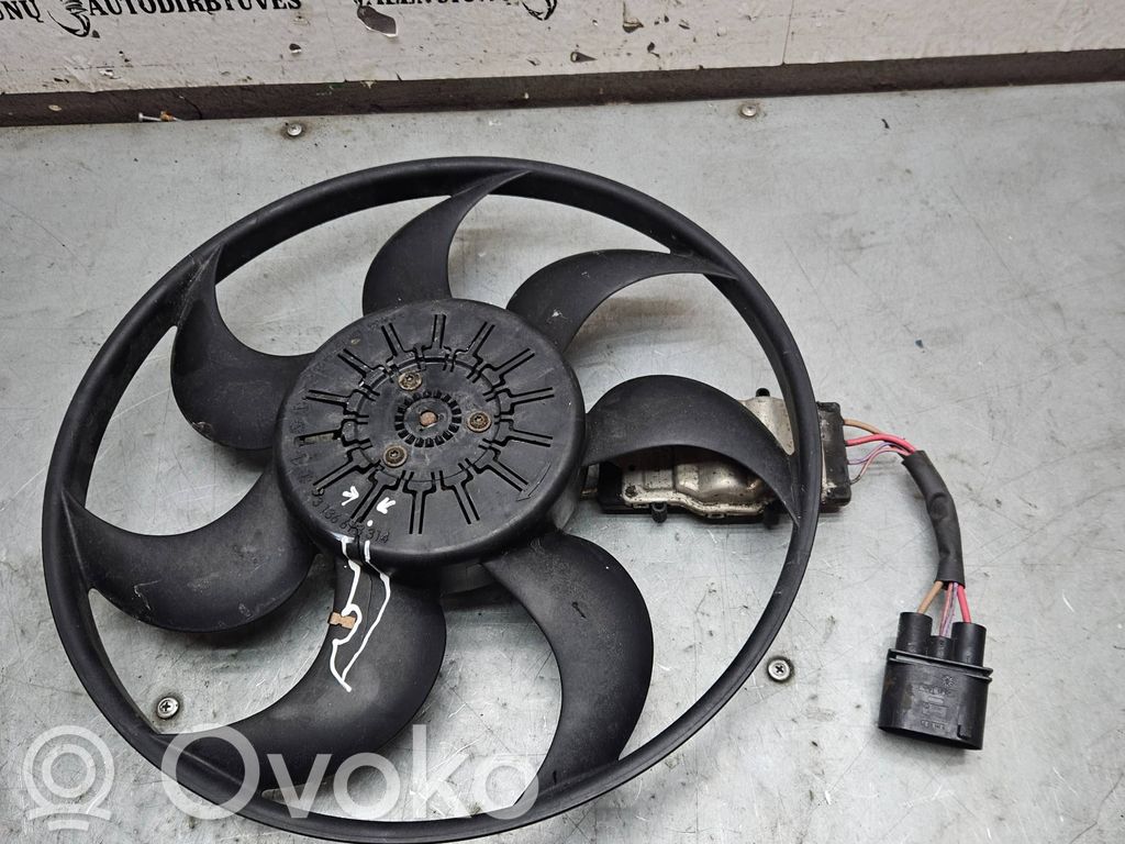 Audi A6 S6 C6 4F Elektryczny wentylator chłodnicy 