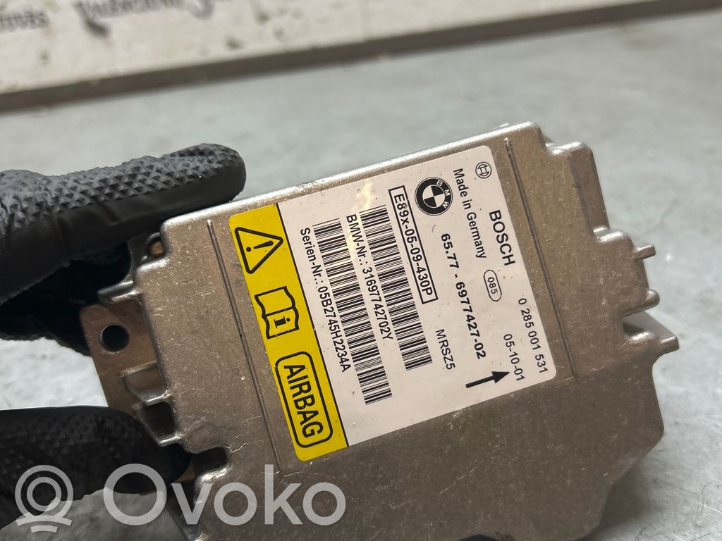 Unidad de control/módulo del Airbag   6977427,0285001558,31697742702Y