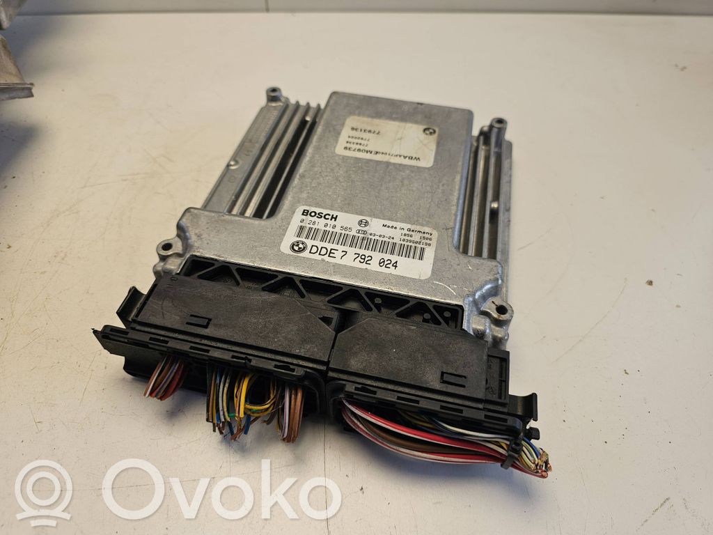Engine control unit/module   0281010565,1039S02198,7792024