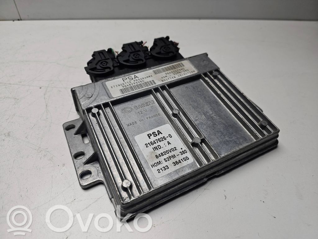 Citroen C3 Variklio valdymo blokas 