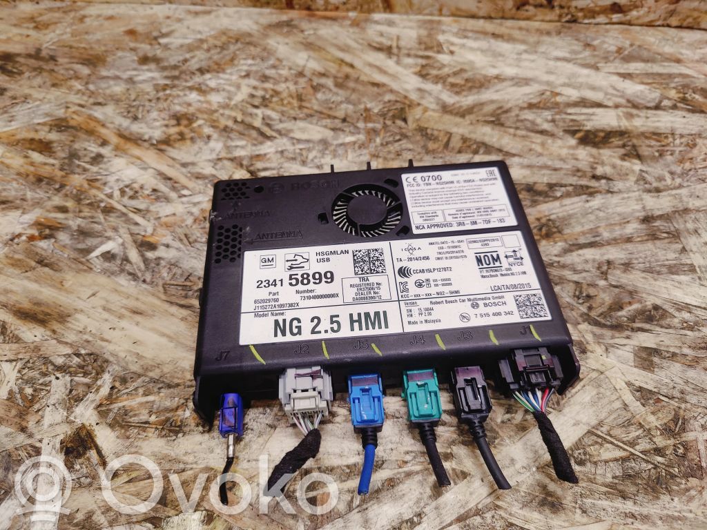Cadillac XTS Alte unități/module de control 