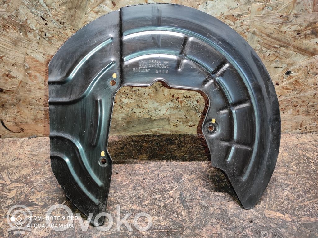 Jeep Compass Aizmugurējo bremžu disku aizsardzība 