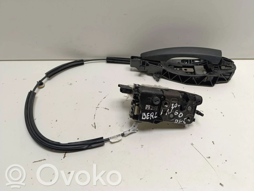 Citroen Berlingo Rear door lock 